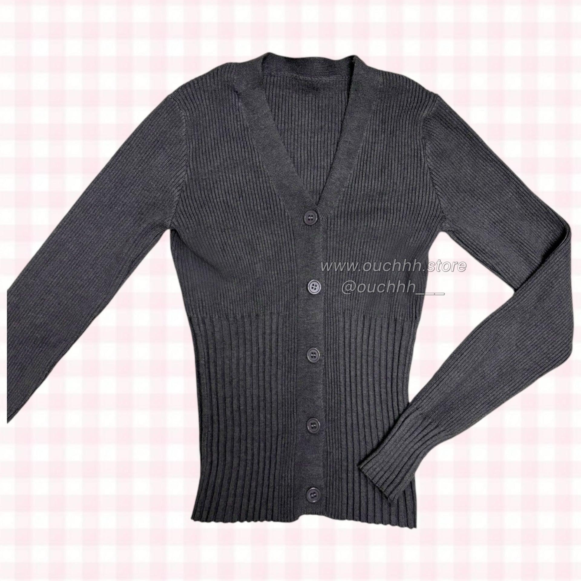 Academia Grey Cardigan