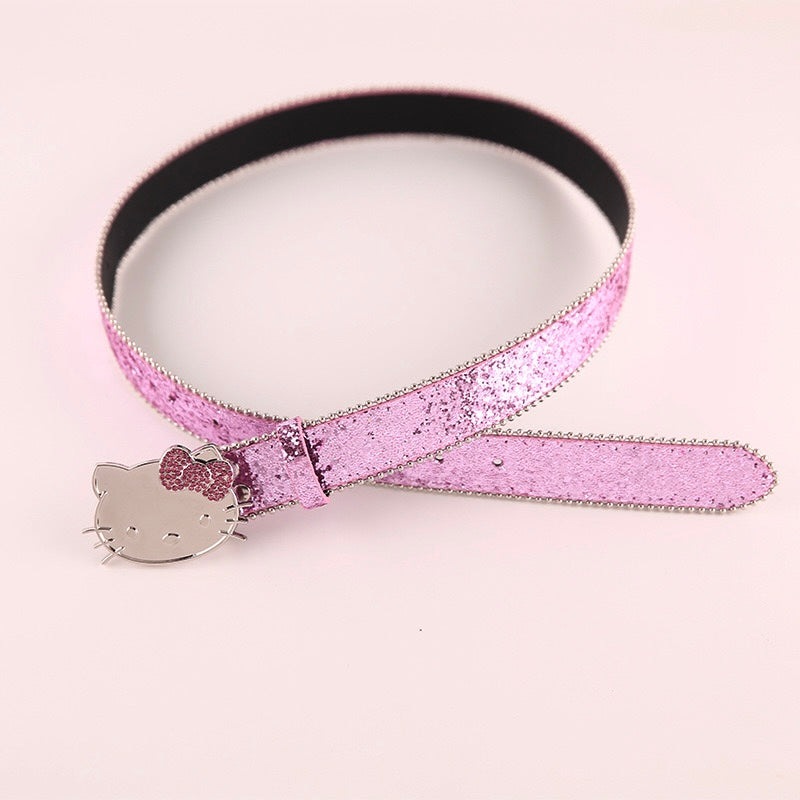 Kitty Glitter Belt