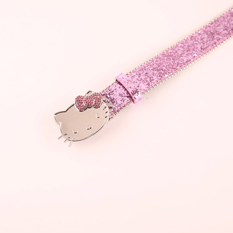 Kitty Glitter Belt