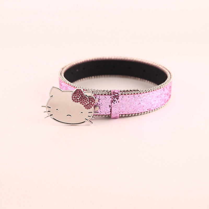 Kitty Glitter Belt