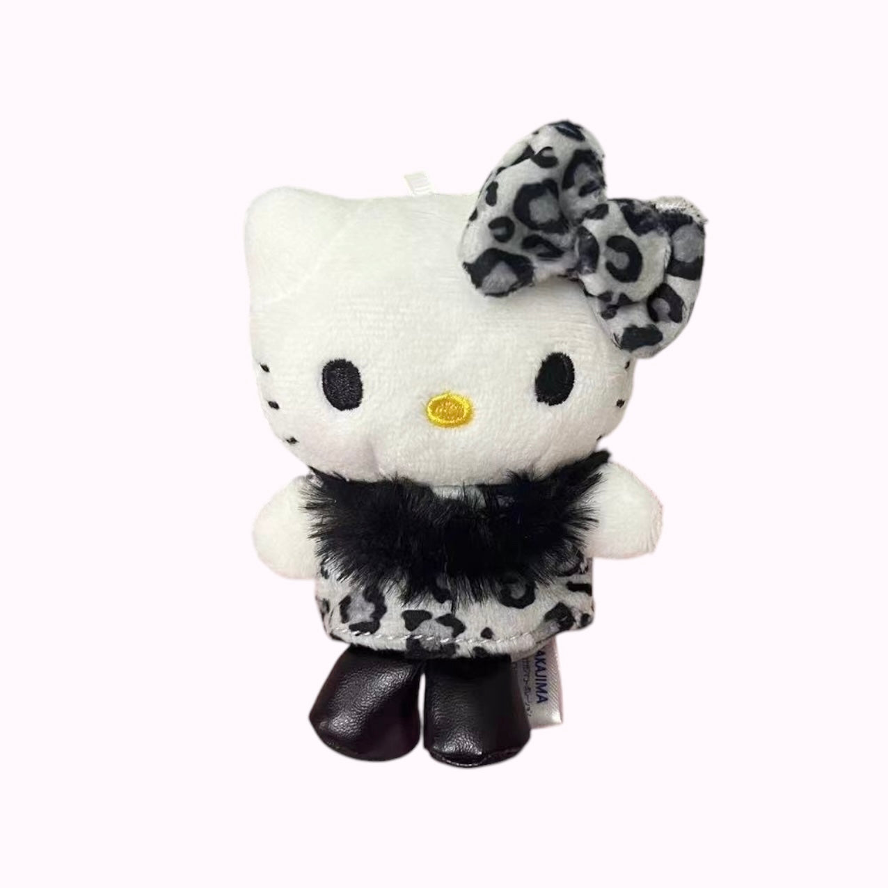 Free for Orders US65 Or Above: Black Faux fur Kitty Keychain (Select Free gift on Cart Page) (Copy)