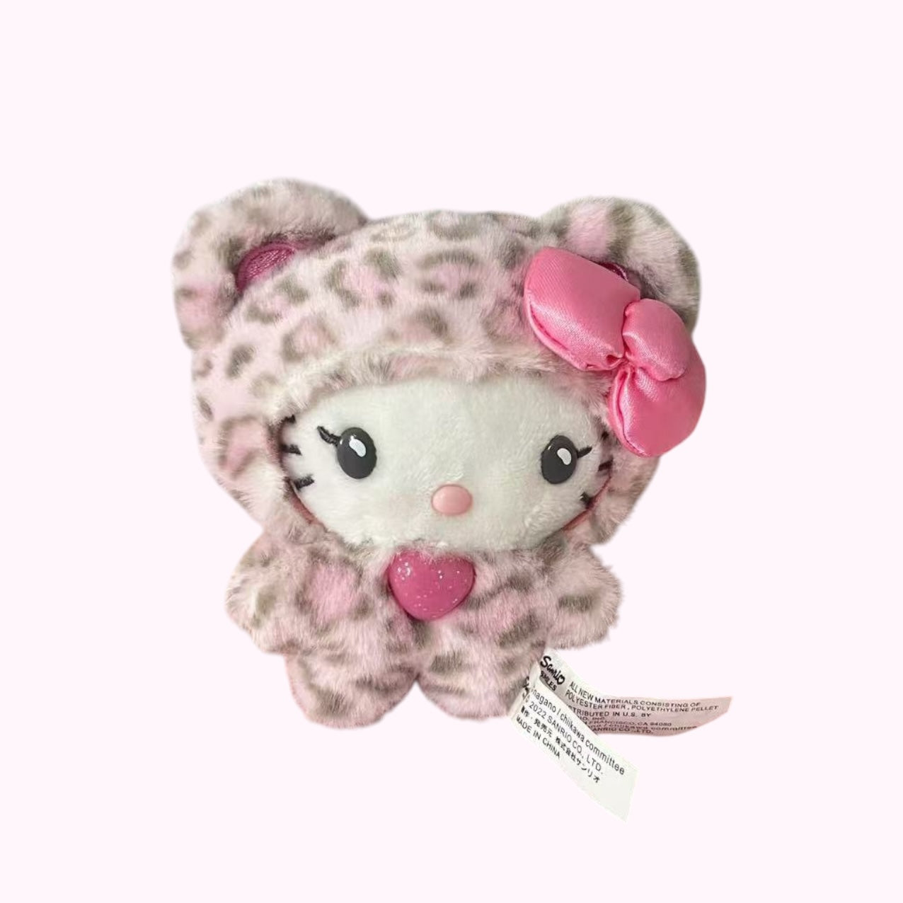 Free for Orders US65 Or Above: Leopard Pink Kitty Keychain (Select Free gift on Cart Page) (Copy)