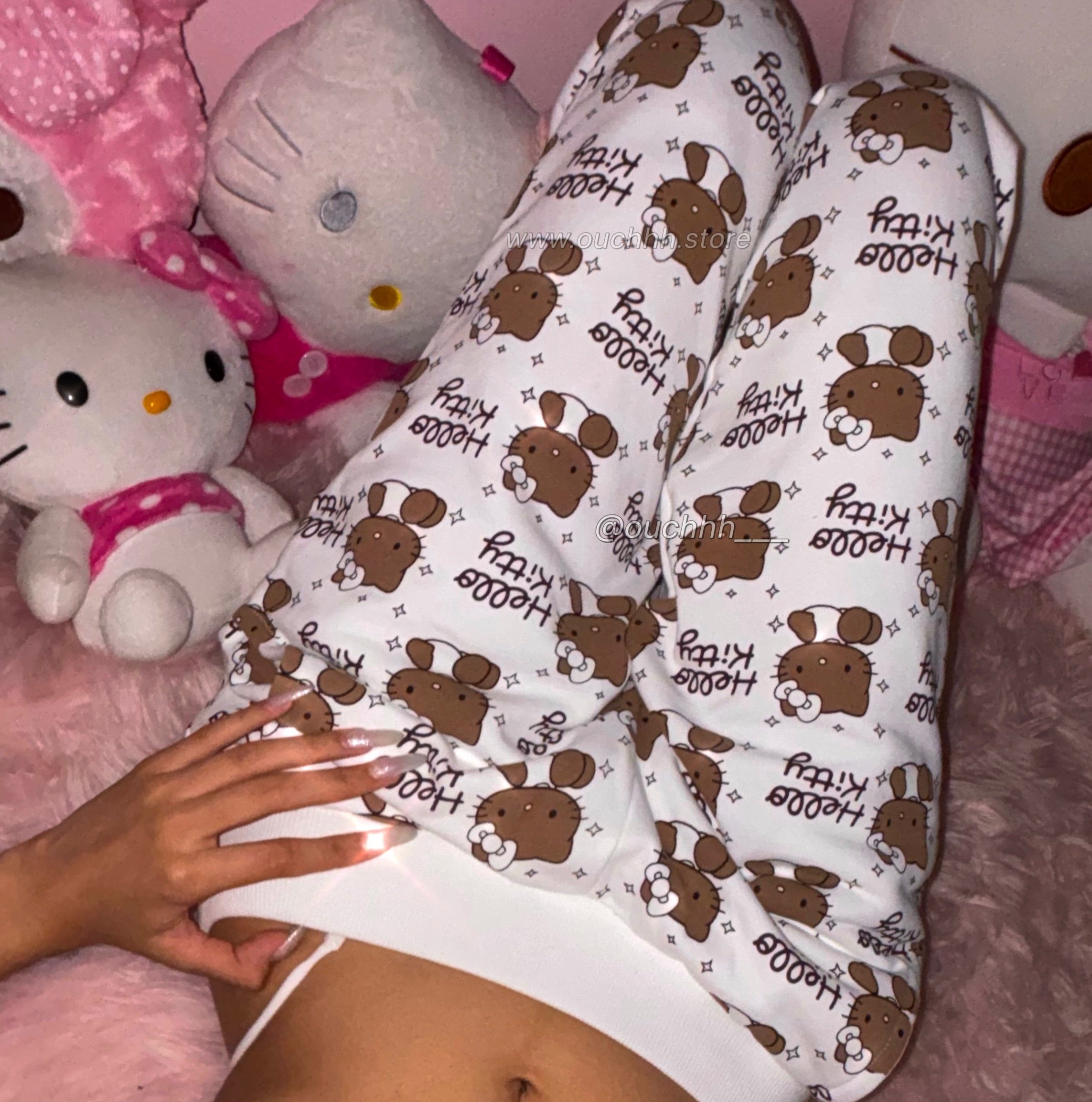 Tanned Kitty Low Rise Sweatpants