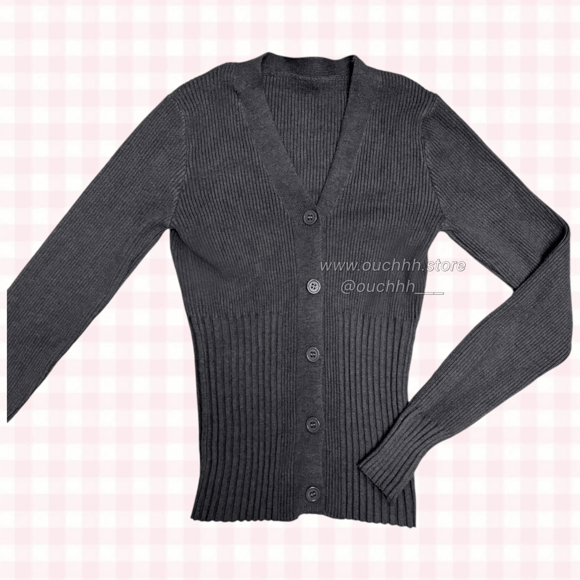 Academia Grey Cardigan