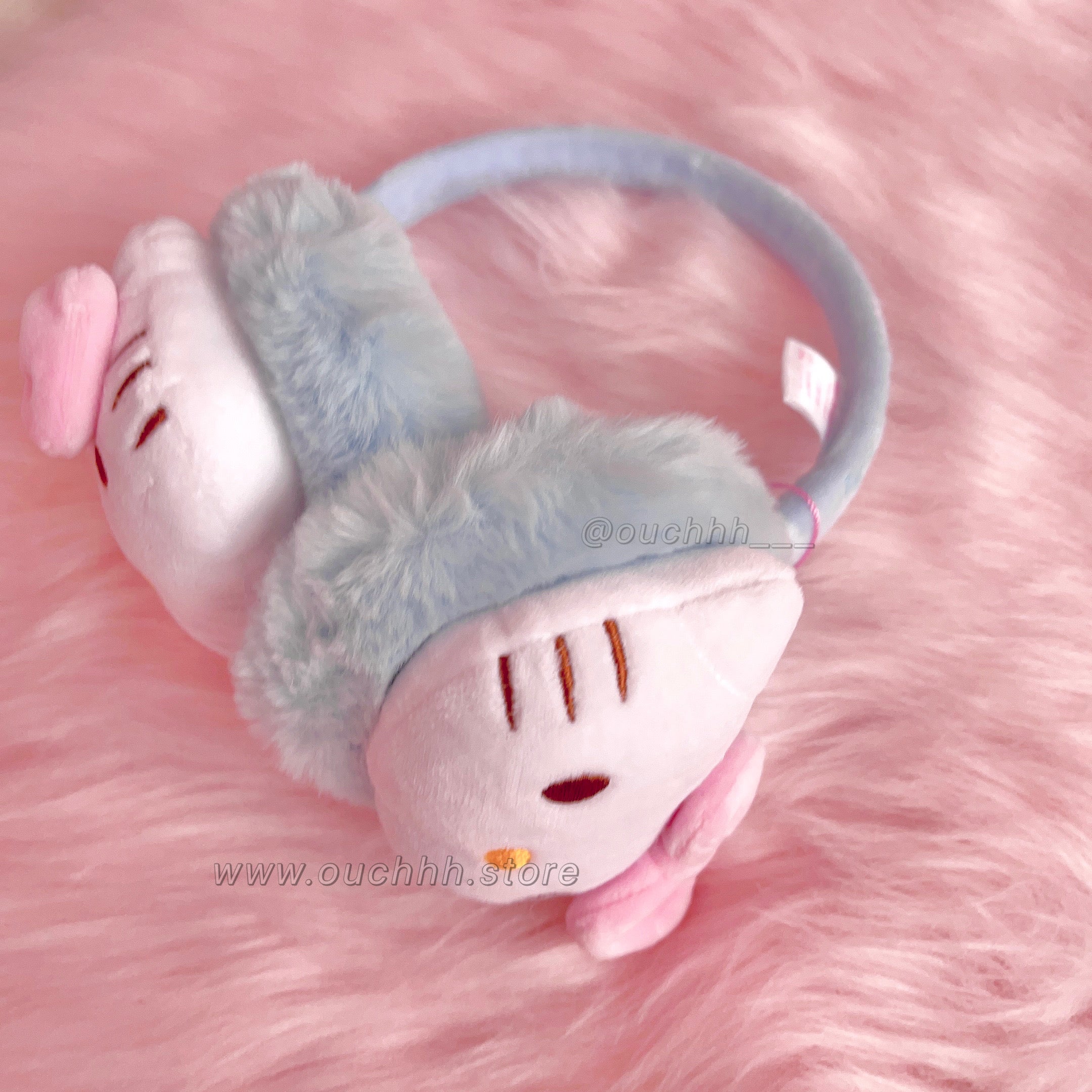 Pastel Kitty Ear Muffs (2 colors)
