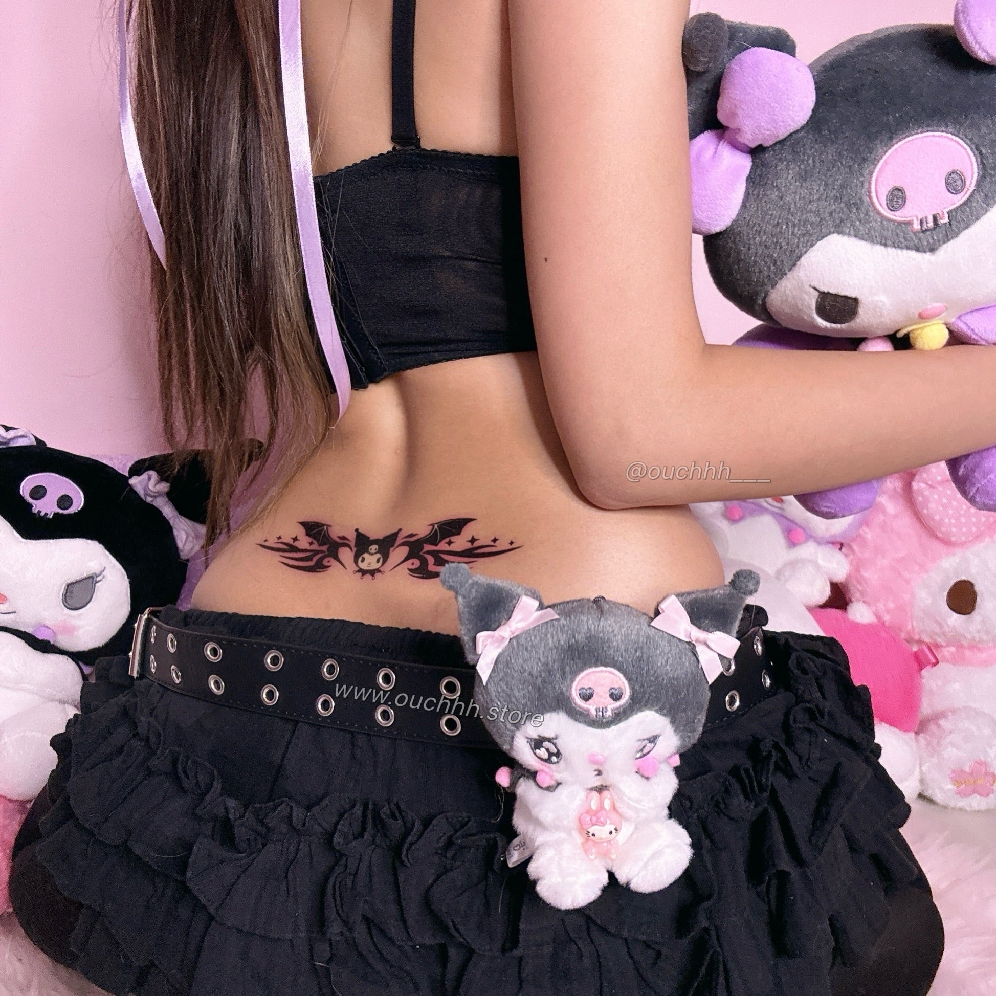 Little Thot Temporary Tattoo Set (Black)