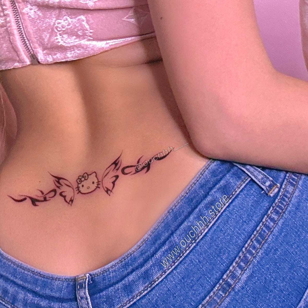 Little Thot Temporary Tattoo Set (Black)