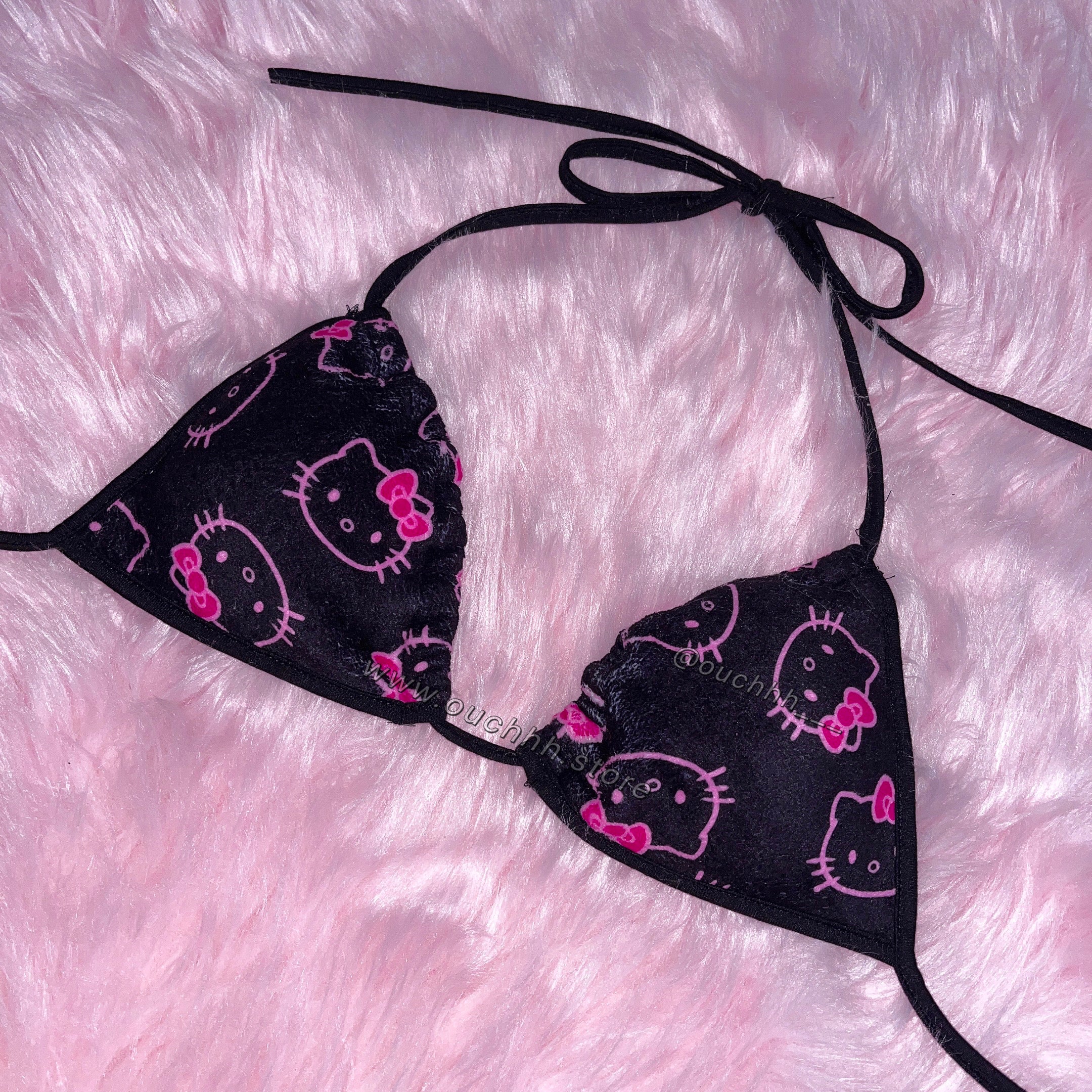 Blackberry Smoothie Kitty Top + Pocket Pants Set