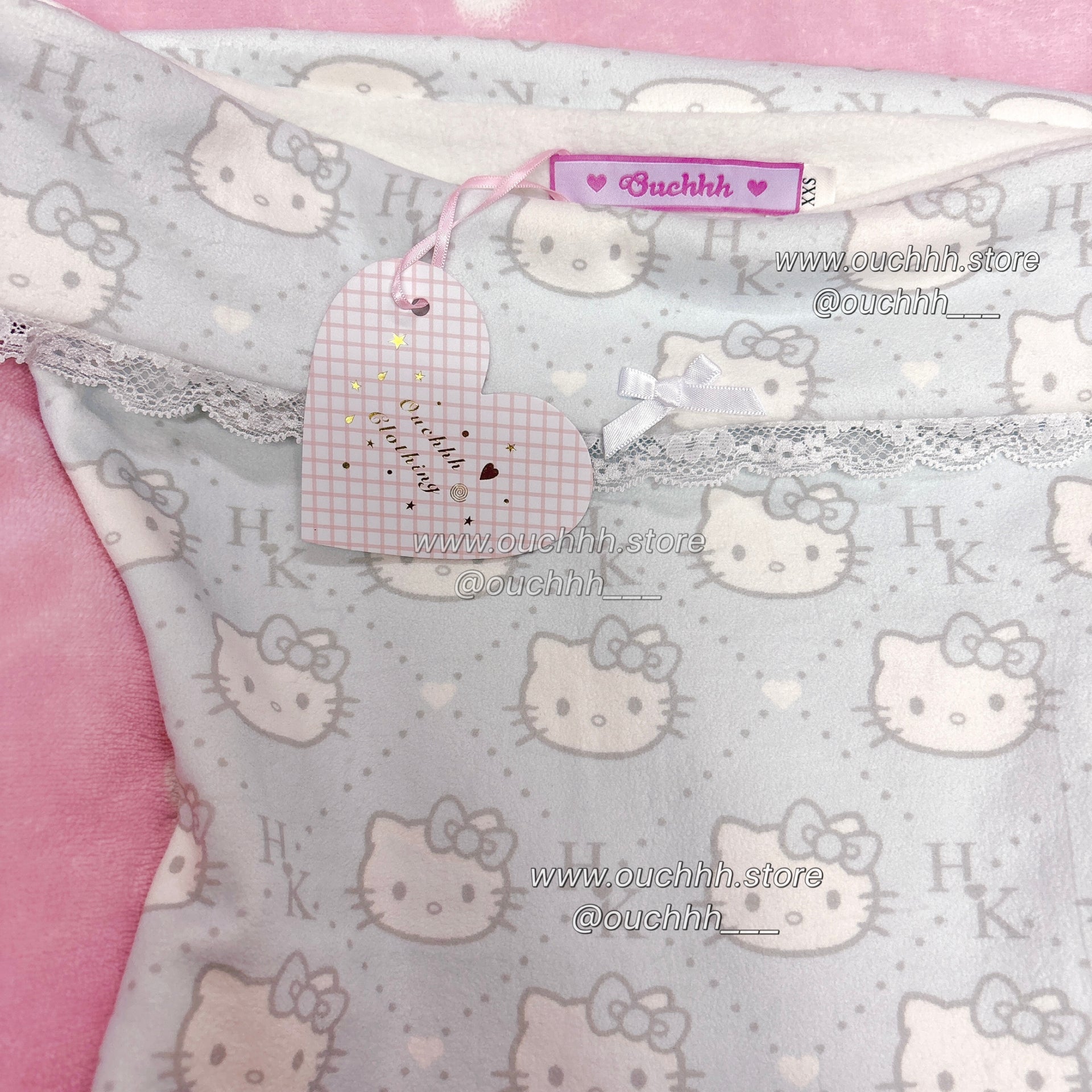 No Restock- Baby Blue Royal Kitty Hourglass Tube Mini Dress