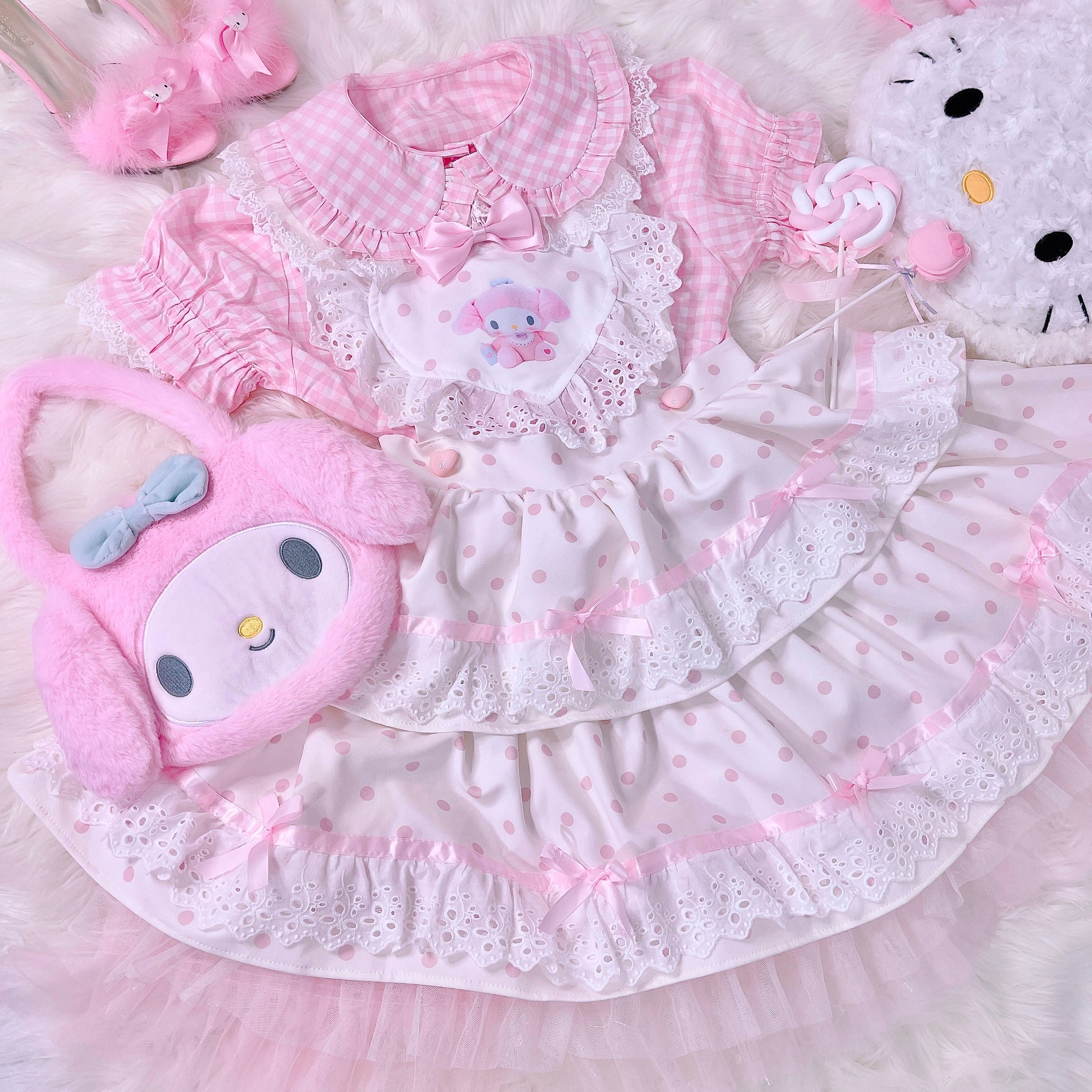 Baby Pink Candyland Blouse