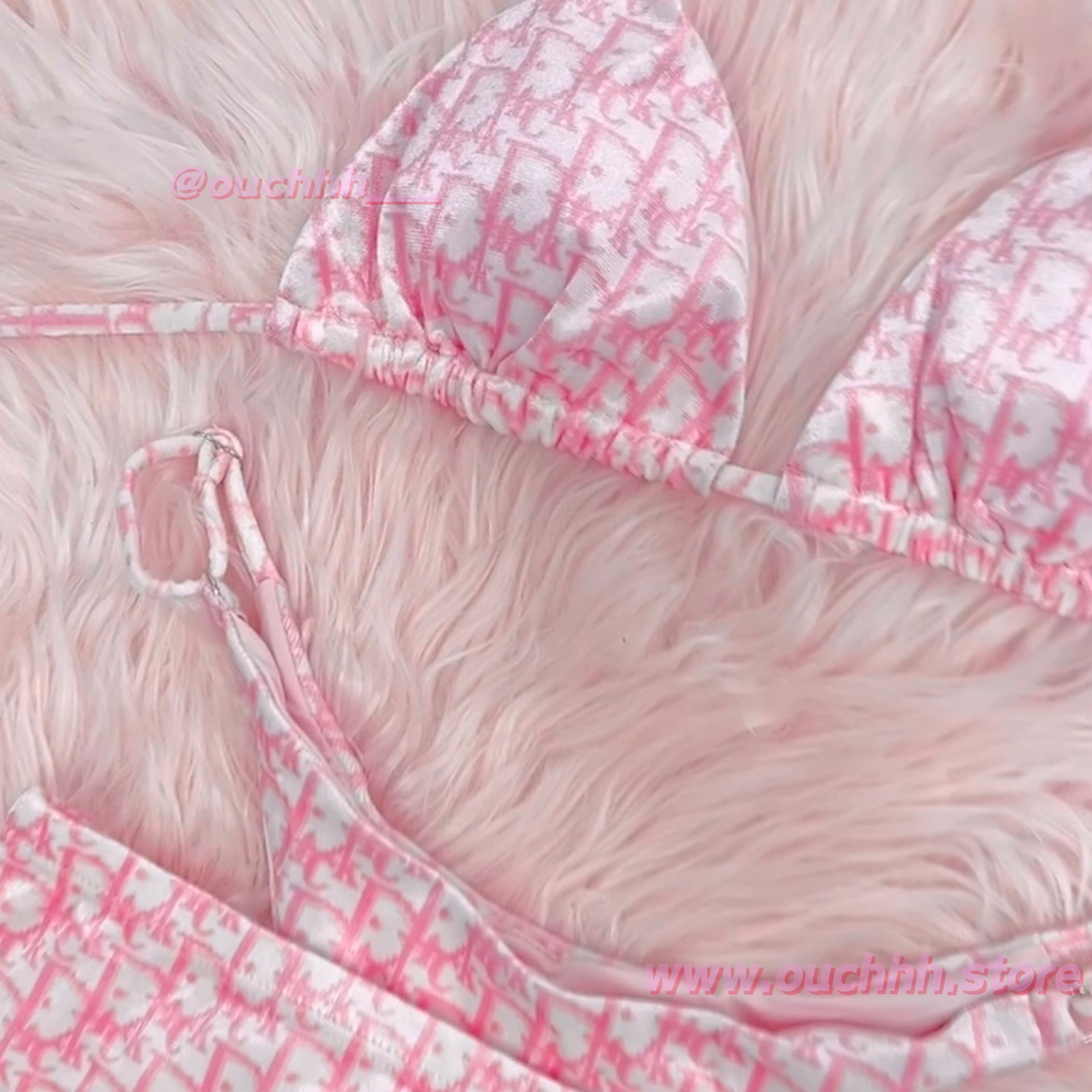 J'adore D!ck Bikini 3 Piece Set