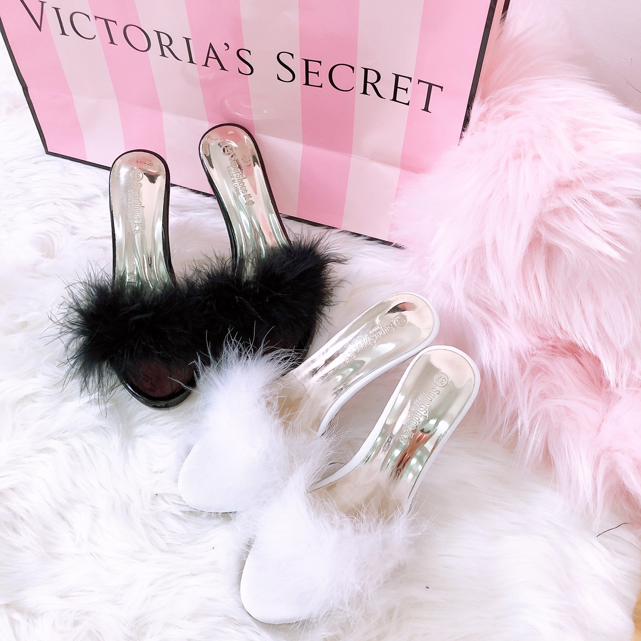Princess Heel Slippers (3 Colors)