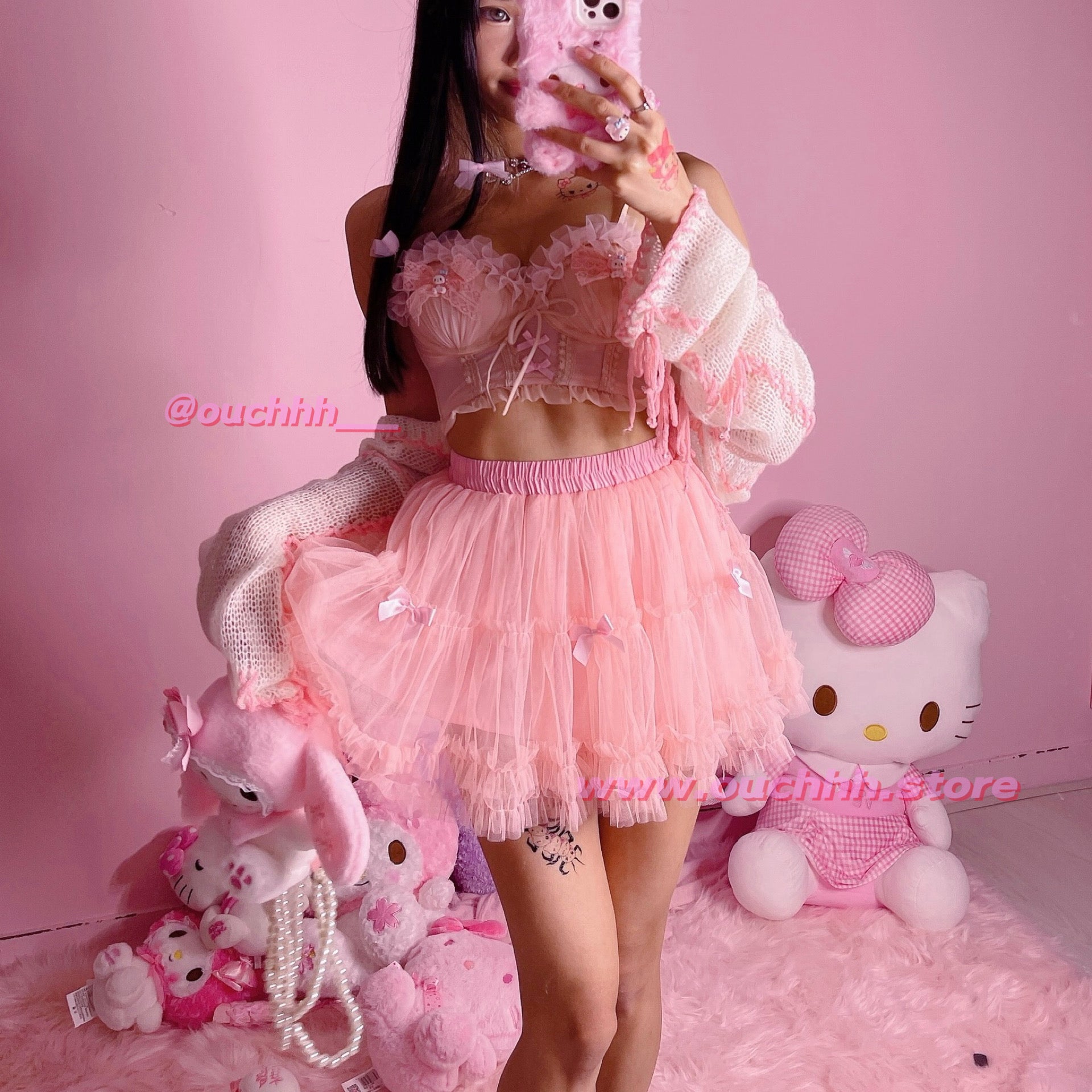 Peachy Bonbon Meloday Push Up Bustier