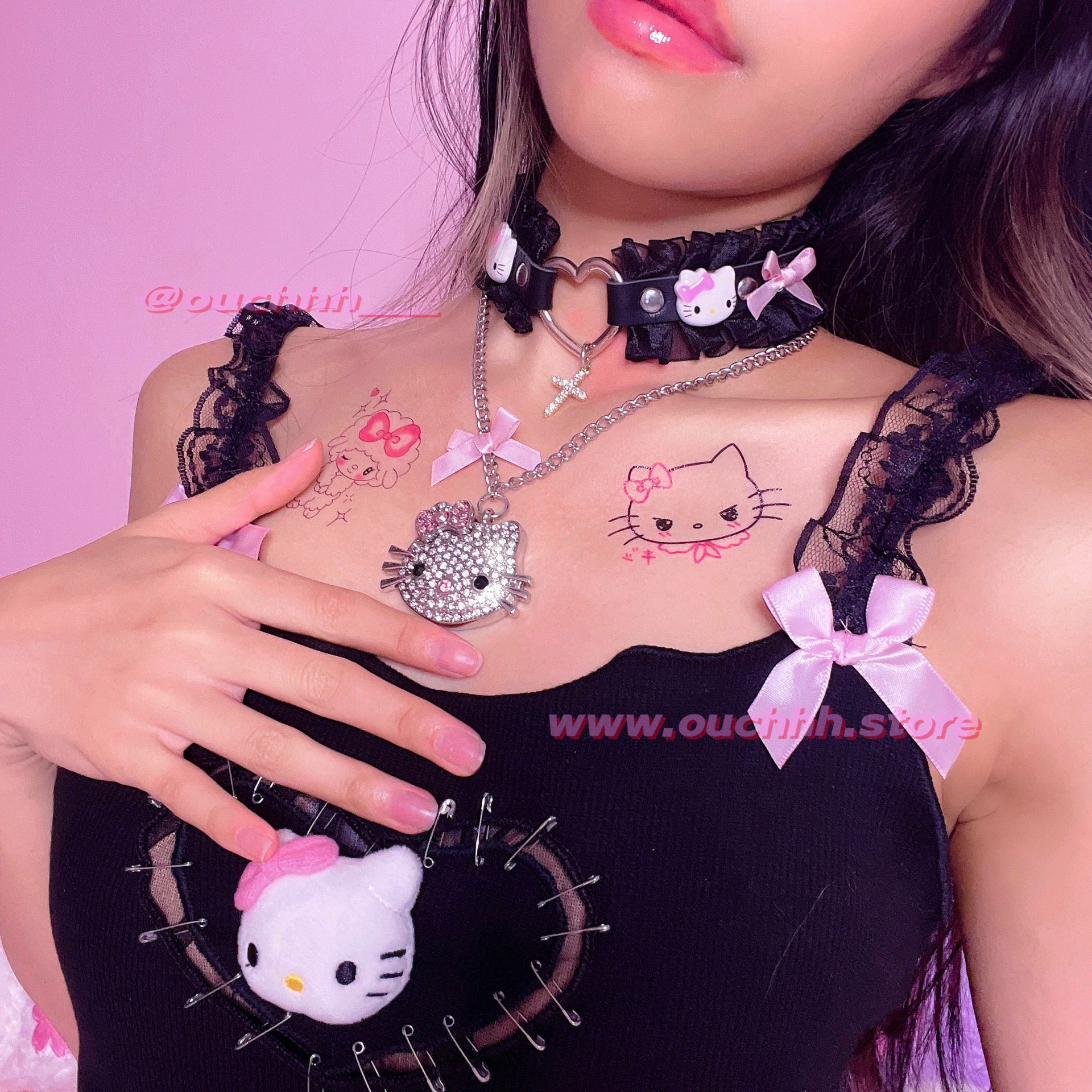 Icy Kitty USB Drive Necklace (16GB)