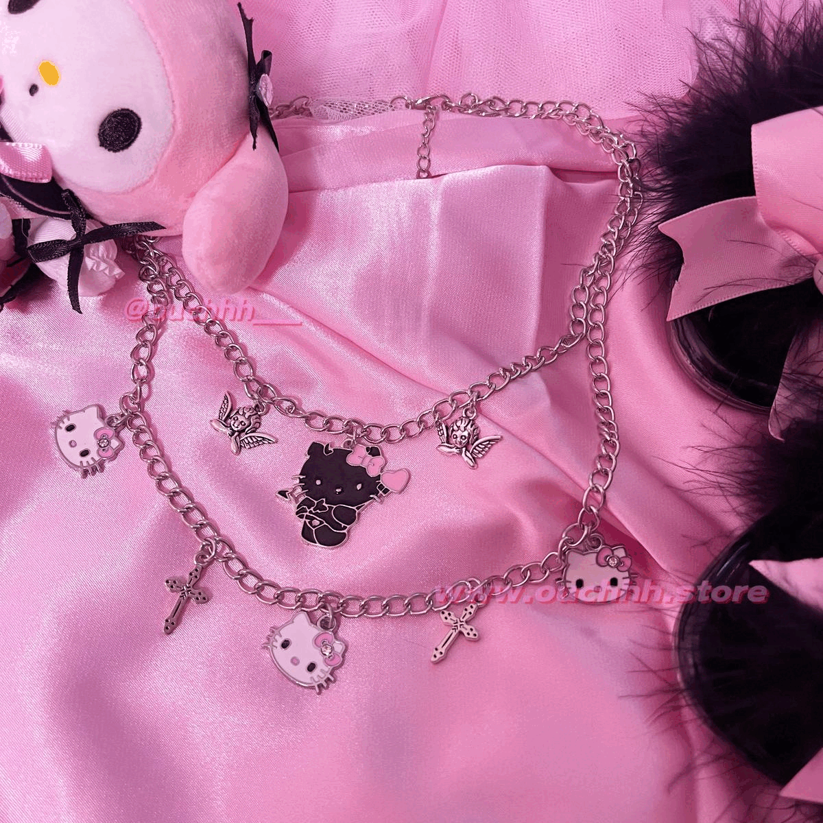 Saint Kitty Layered Necklace
