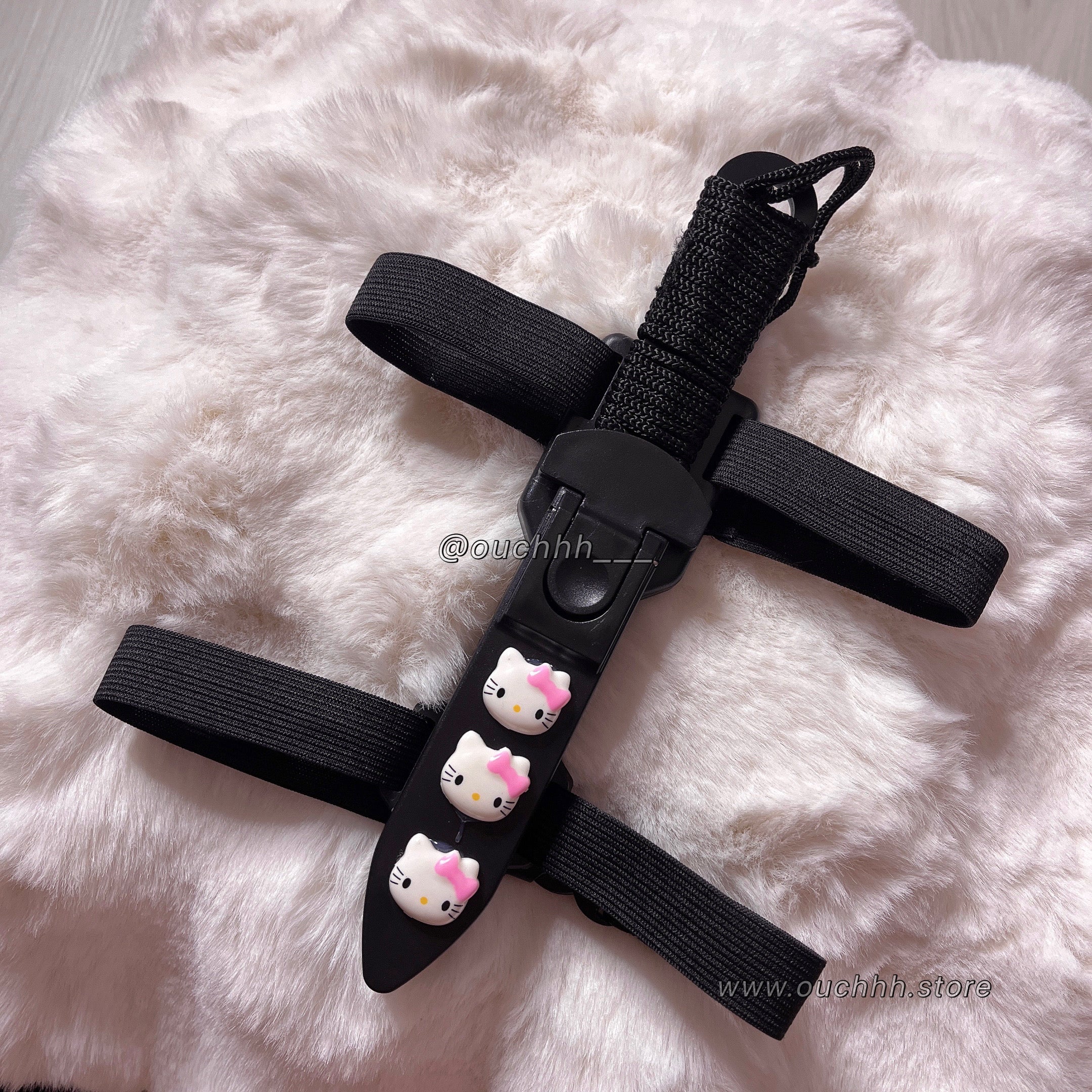 Spooky Kitty Thigh Garter Decoration