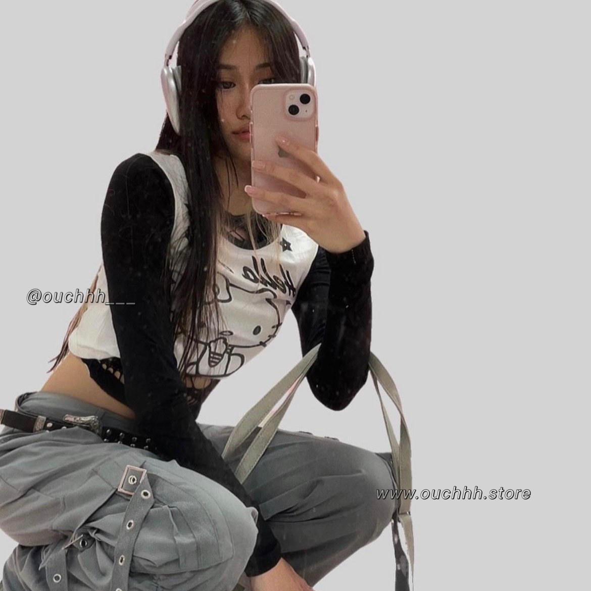 Rock Kitty Long Sleeves T Shirt