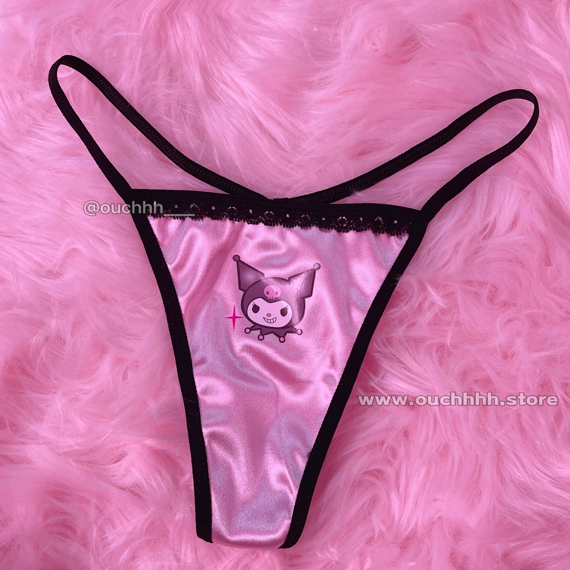 Sweet Devil Satin G String