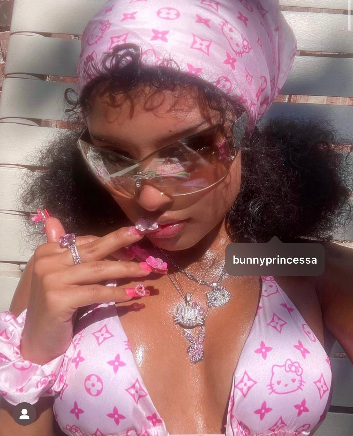*Irregular Pattern* Lavish Kitty Bikini Set