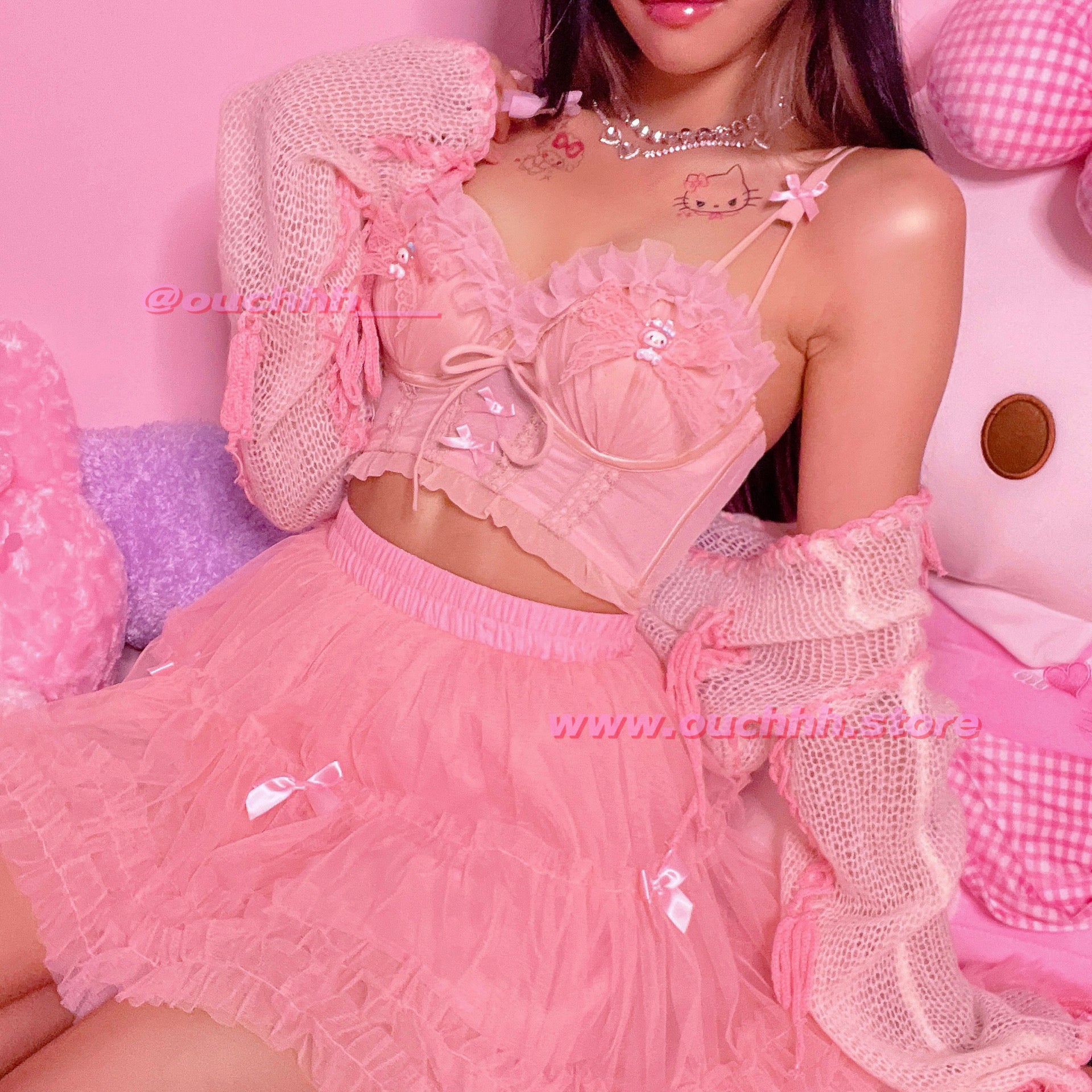 Peachy Bonbon Meloday Push Up Bustier