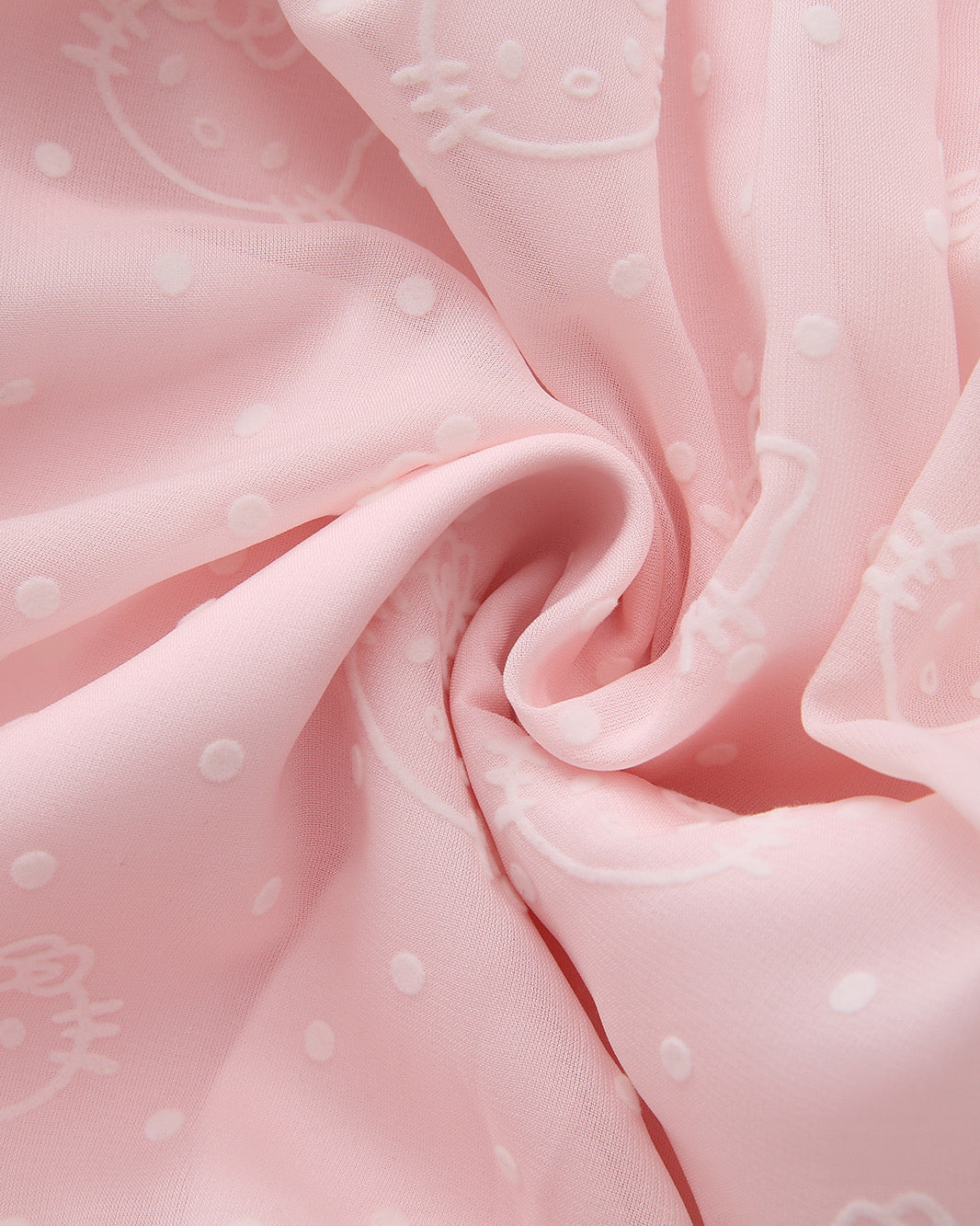 Kitty Princess Fur Chiffon Dress