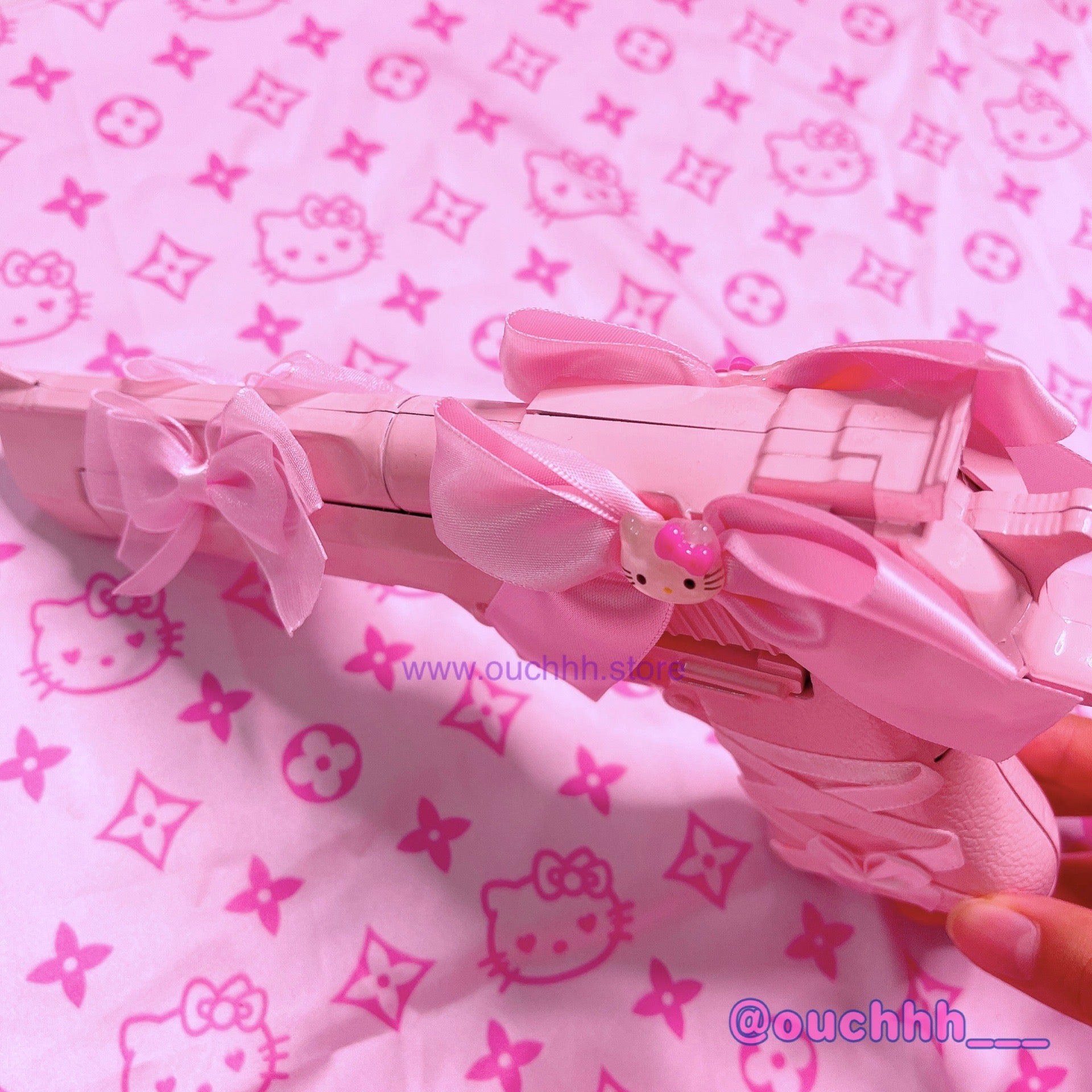 Kawaii Ribbon Kitty Toy Gun