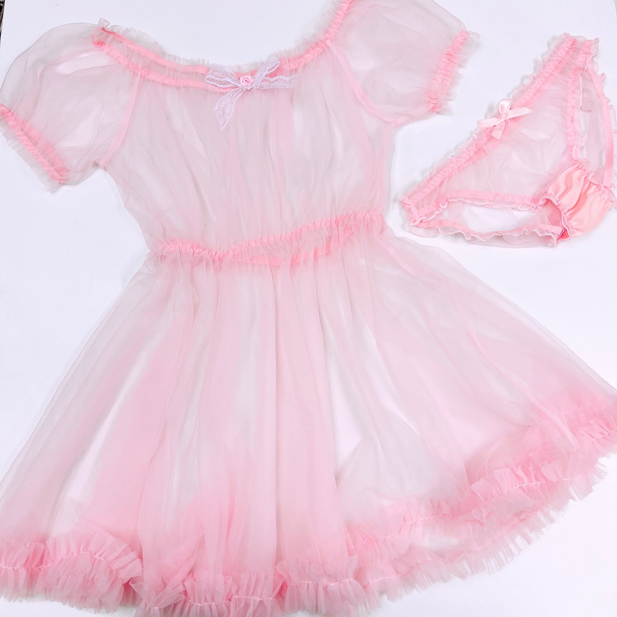 99% Angel Sheer Dress (Pink)